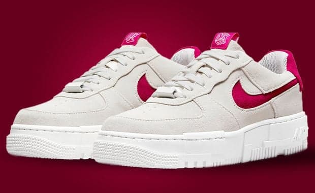 Mystic Hibiscus Accents This Upcoming Nike Air Force 1 Pixel