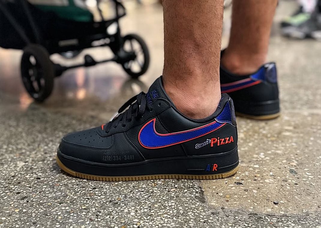 Scarr's Pizza x Nike Air Force 1 Low Black