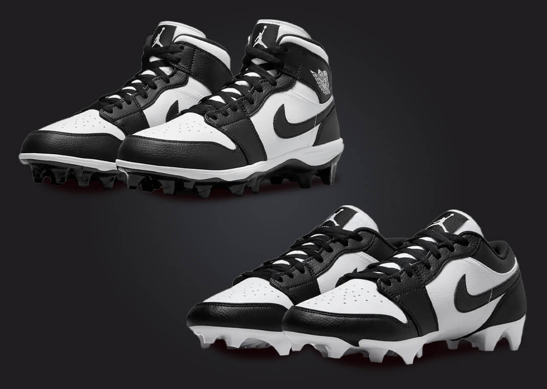 Air Jordan 1 TD Panda Cleats