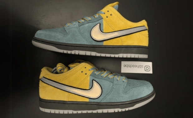 Nike SB Dunk Low Split Lightning Denim Turquoise