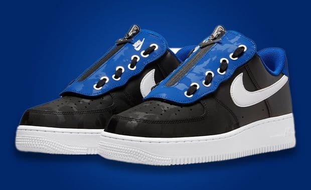 A Royal Shroud Covers This Nike Air Force 1 Low