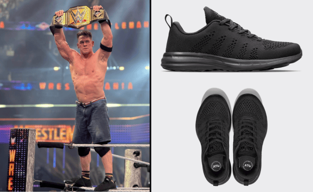 John Cena wearing the APL TechLoom Pro
