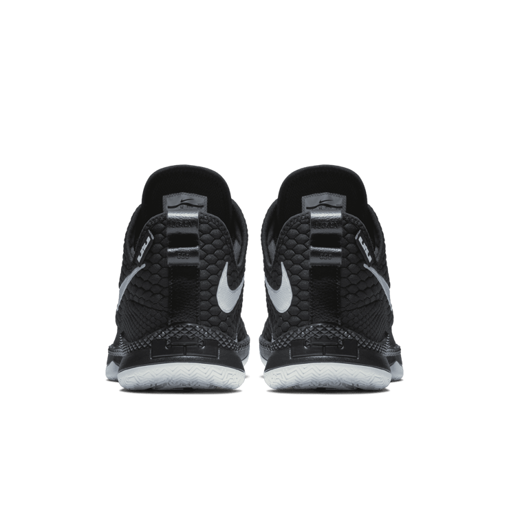 Nike LeBron Witness 3 Black White Angle 3