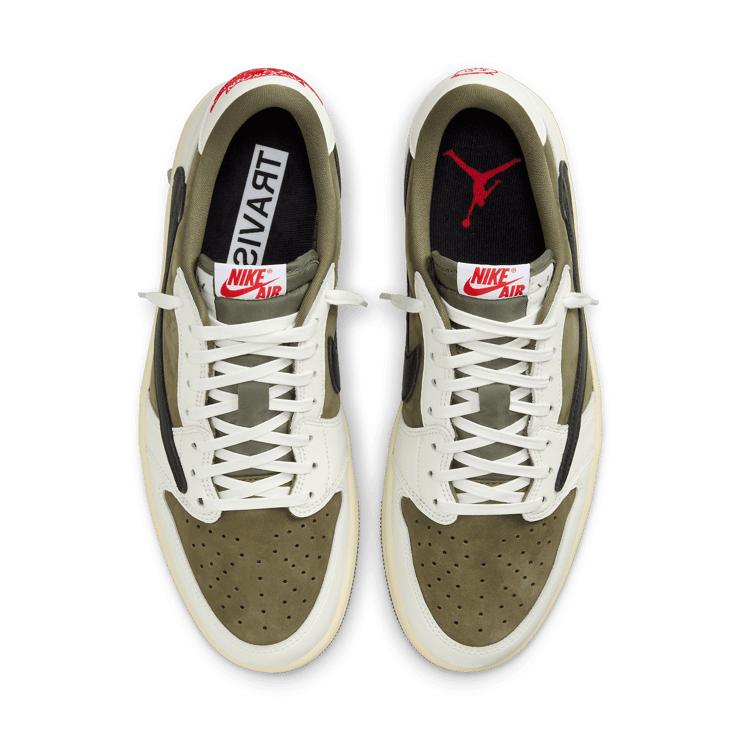 Air Jordan 1 Retro Low OG Travis Scott Medium Olive Angle 1